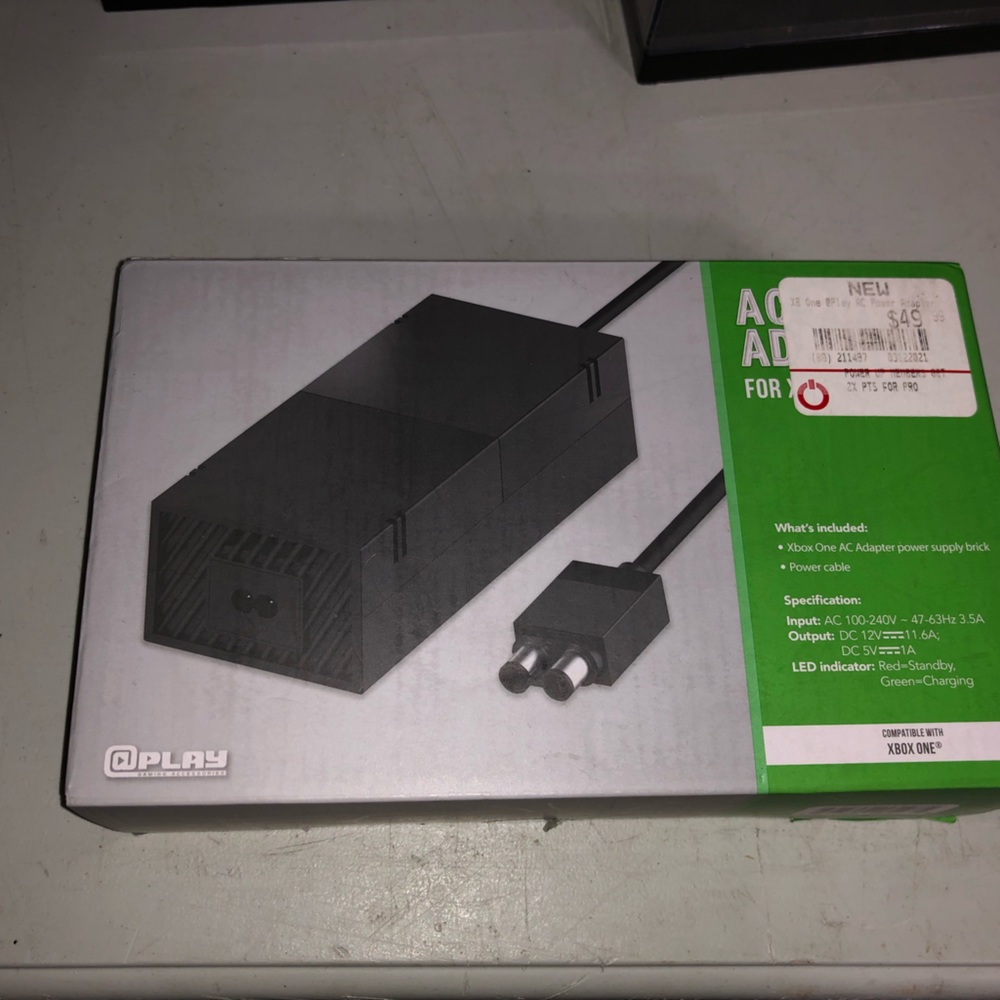 Never Used Xbox One AC Power Supply Brick